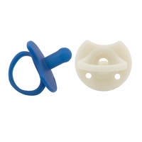 Classic Baby Pacifiers | NoseNook™ | Aviator | Glow | 2 Pack