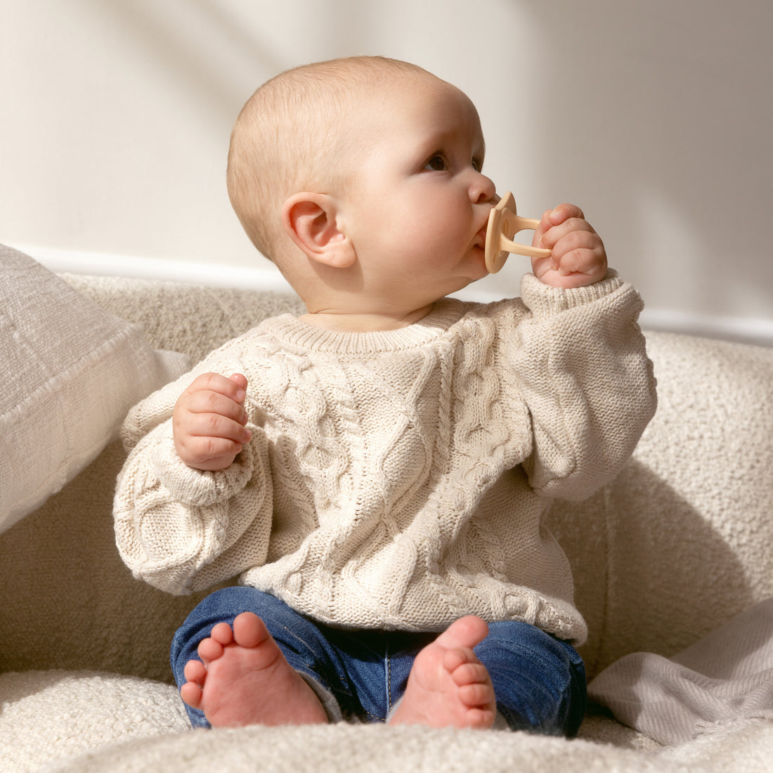 Classic Baby Pacifiers | NoseNook™ | Cloud | 2 Pack