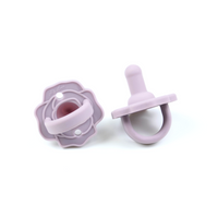 Rosy Posie Baby Pacifier | Lilac | 2 Pack
