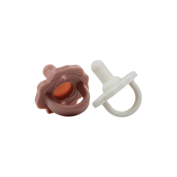 Rosy Posie Baby Pacifier | Pampas | 2 Pack