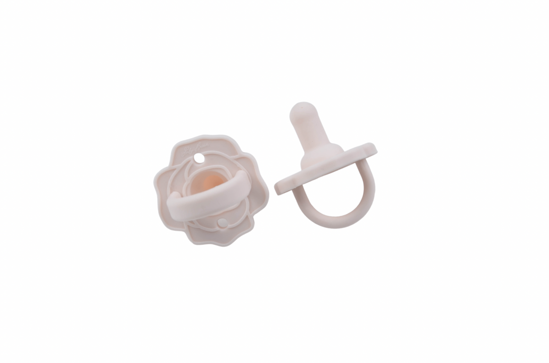 Rosy Posie Baby Pacifier | Peony | 2 Pack