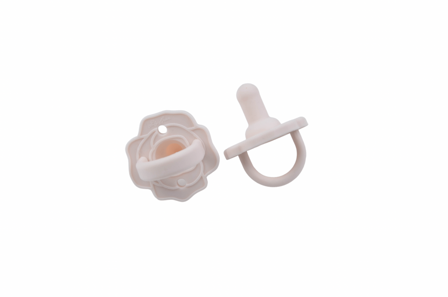 Rosy Posie Baby Pacifier | Peony | 2 Pack